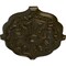 Ekena Millwork Pesaro Ceiling Medallion, Hand-Painted Green Gold, 36"W x 26"H x 1 1/2"P CM36X26PEGGS - alternate 2